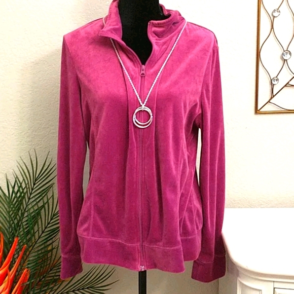Faded Glory Jackets & Blazers - Purple Fleece jacket